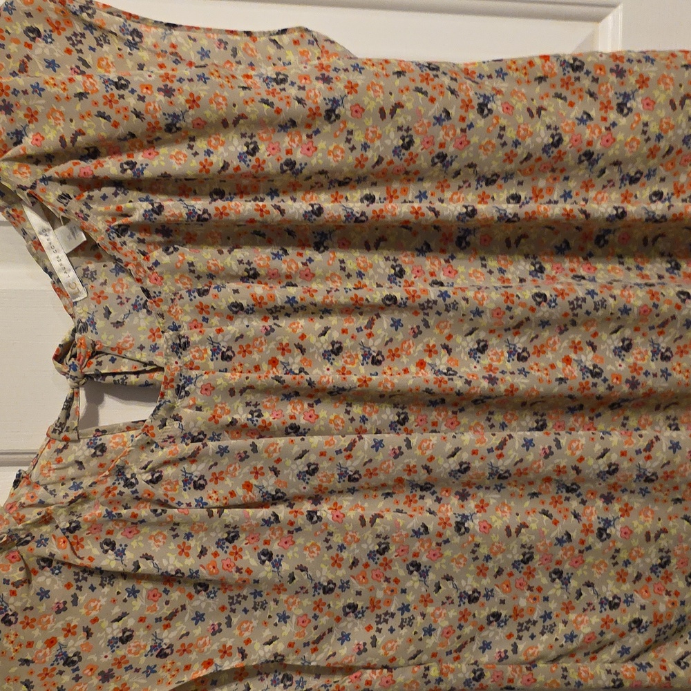 LC Lauren Conrad Multicolor Floral Blouse - Picture 5 of 8
